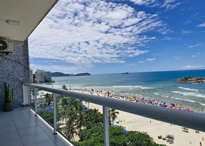 PITANGUEIRAS - FRENTE MAR - 3 SUÍTES - SERVIÇO De PRAIA - COM GARAGEM Guarujá